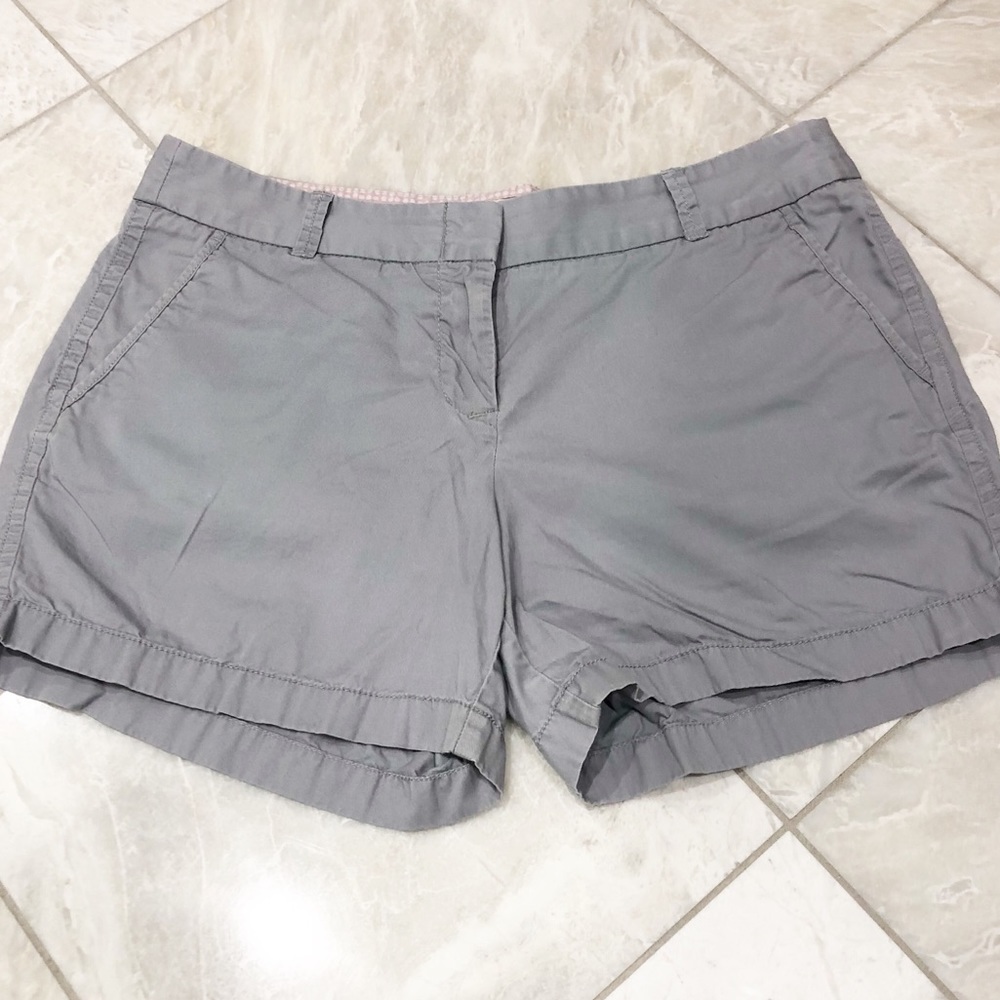 J.Crew Gray Chino Shorts - 10
